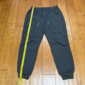 Figs Star Wars Mandalorian Grogu Baby Yoda Cargo Scrub Joggers Womens Size L